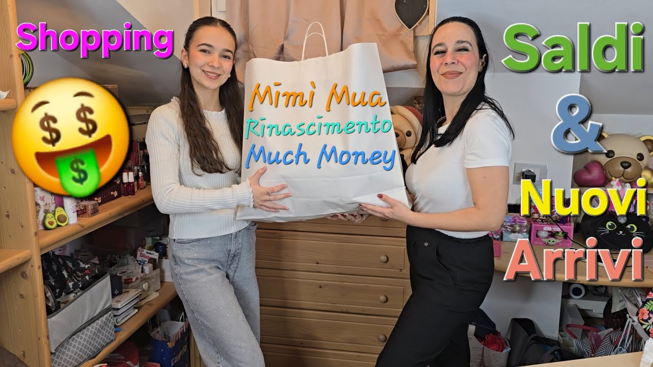 UNBOX SHOPPING SALDI 🛍️ Rinascimento, Mimì Mua & Much Money! Completi, Pantaloni e Nuovi Arrivi ❤️