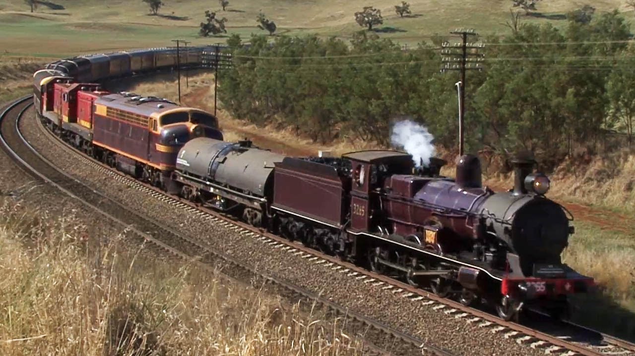 Steam Train to the Riverina - 3265 to Junee: Australian Trains