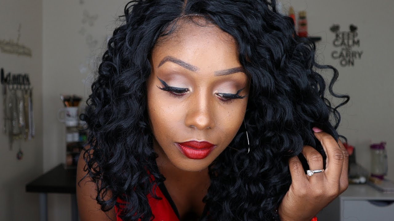 Laid!!! Sensationnel Empress Stocking Cap Quality Wig Bliss Curl ft. DivaTress.com