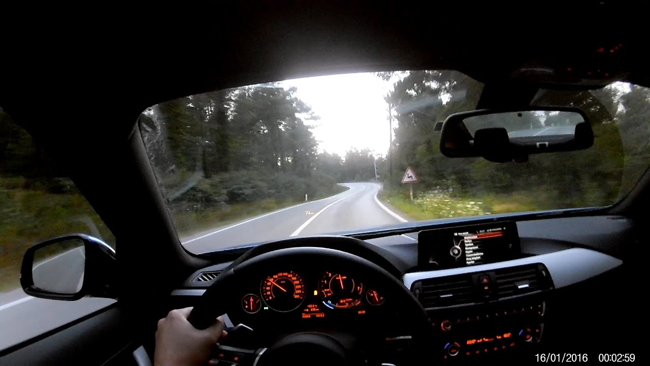 Bmw 428i Coupe - Mountain Road Spirited Driving