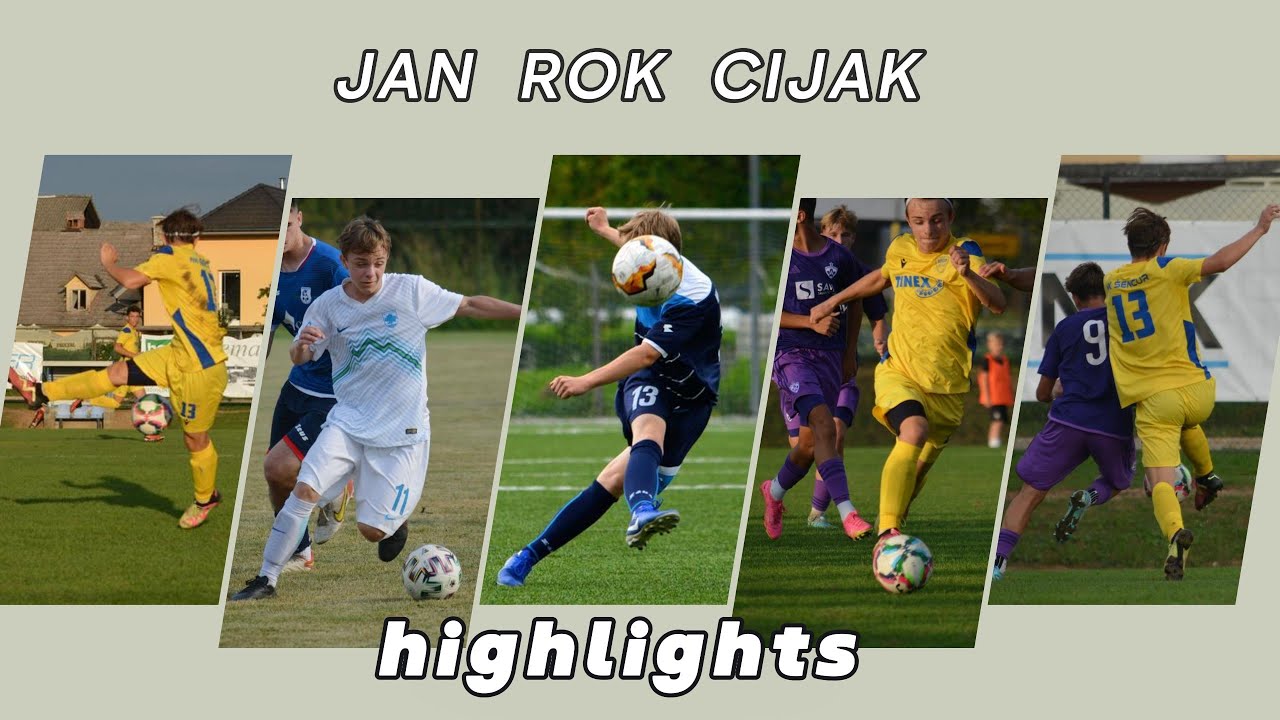 Jan Rok Cijak 15 years FOOTBALL HIGHLIGHTS @janrokcijak #footballhighlights