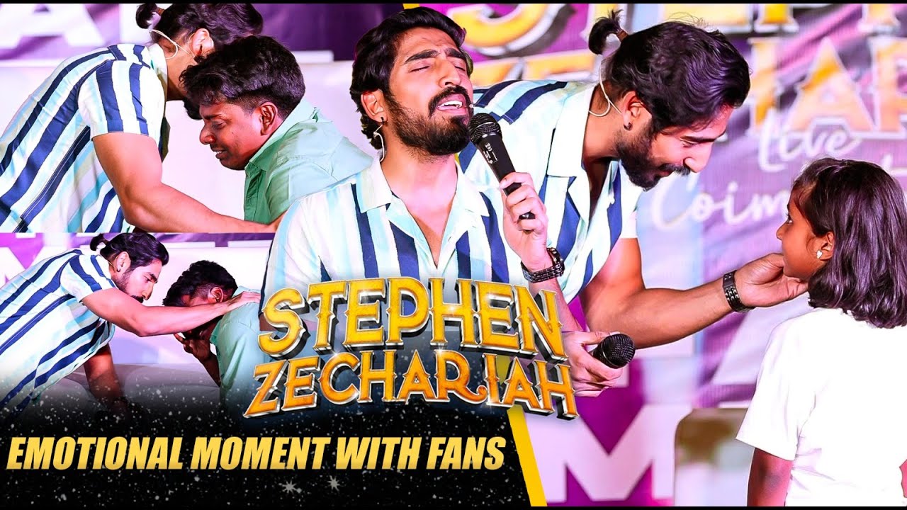 Stephen Zechariah Coimbatore Fans Meet | 