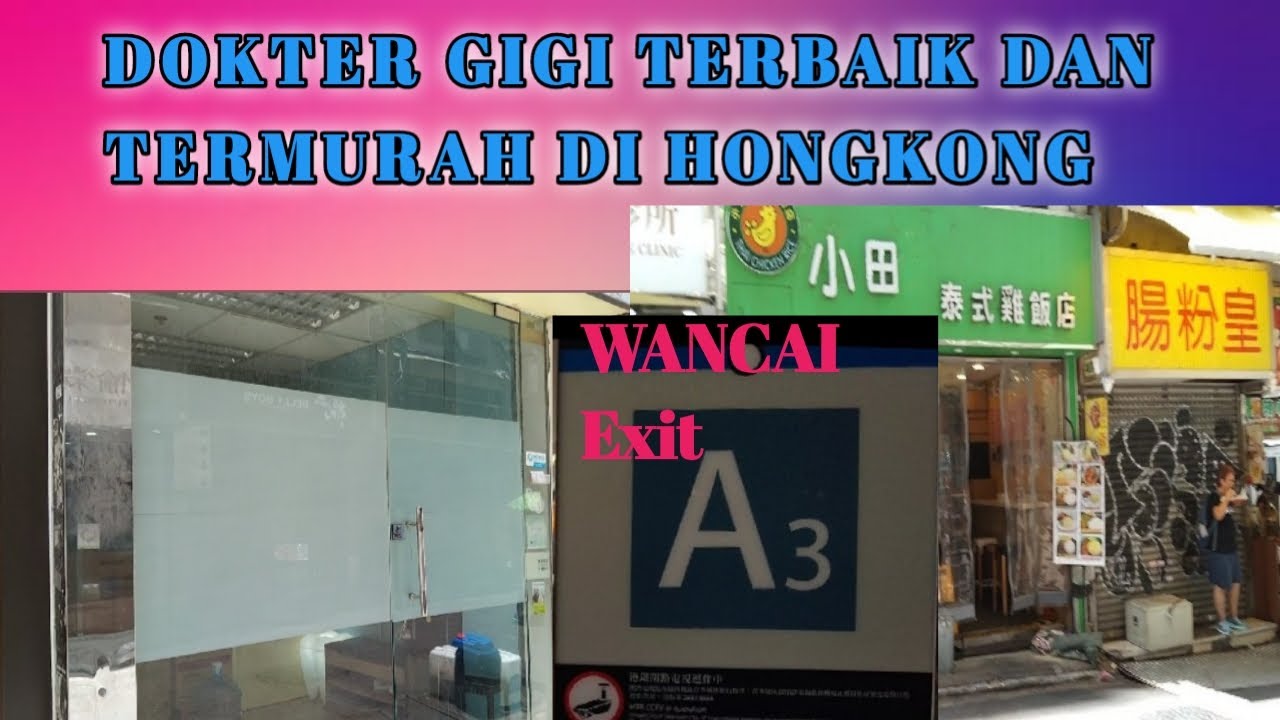 Rekomendasi Dokter gigi terbaik dan termurah di hongkong