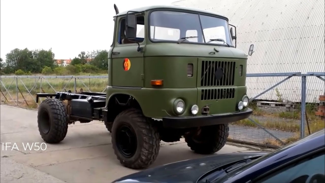 IFA W50 - شاحنة عتيقة تحافظ على مكانتها في تاريخ السيارات