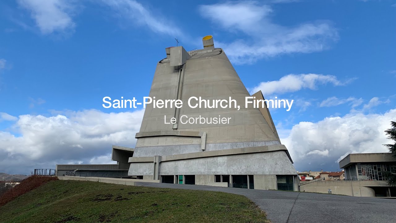 Le Corbusier - Saint-Pierre Church, Firminy, Rhône-Alpes, France. 1963-1965 (Saint Peter Church)