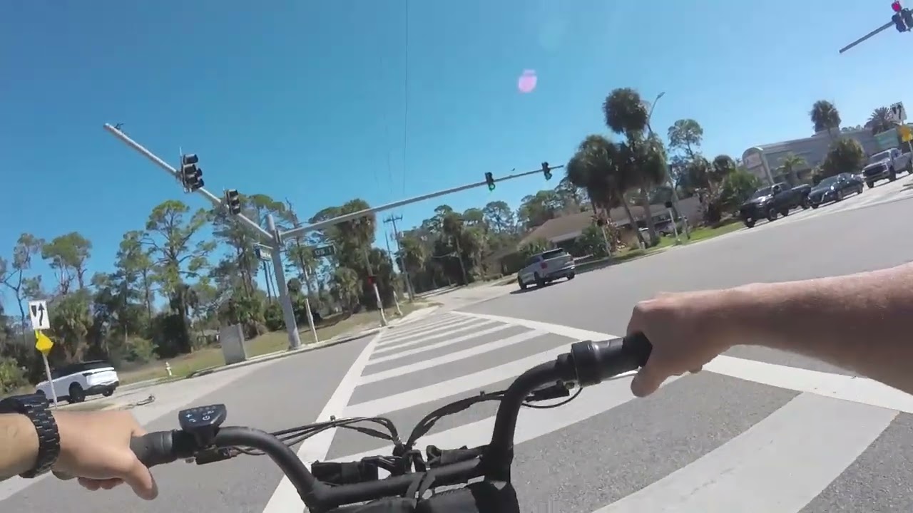 POV Bike Ride To Daytona During Bikeweek