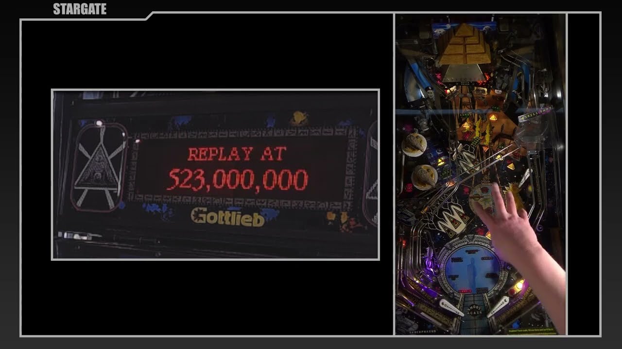 Stargate Live Tutorial - Location Pinball Machine Gameplay