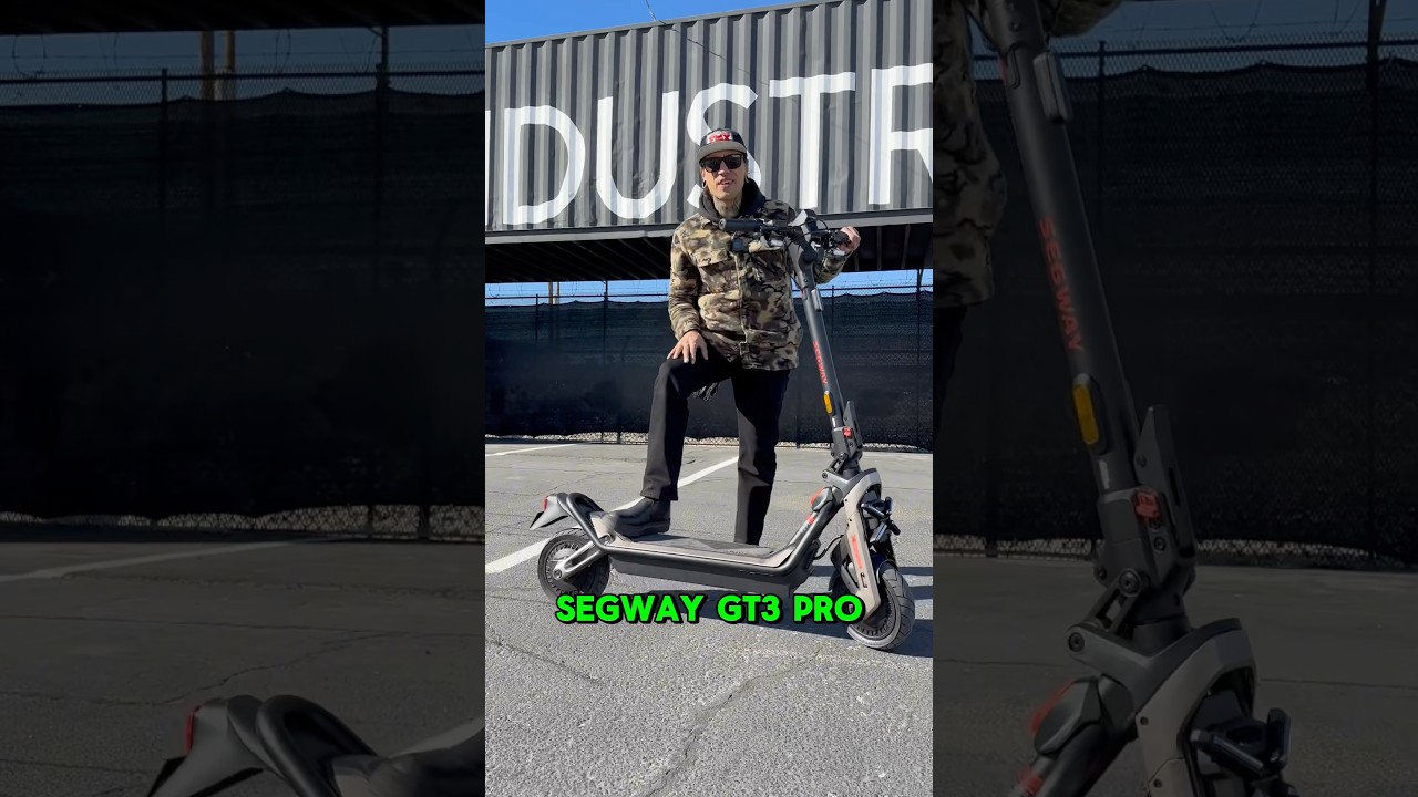 Segway GT3 Pro со скоростью 50 миль в час &mdash; первый тест-драйв электросамоката мощностью 7000 Вт н...
