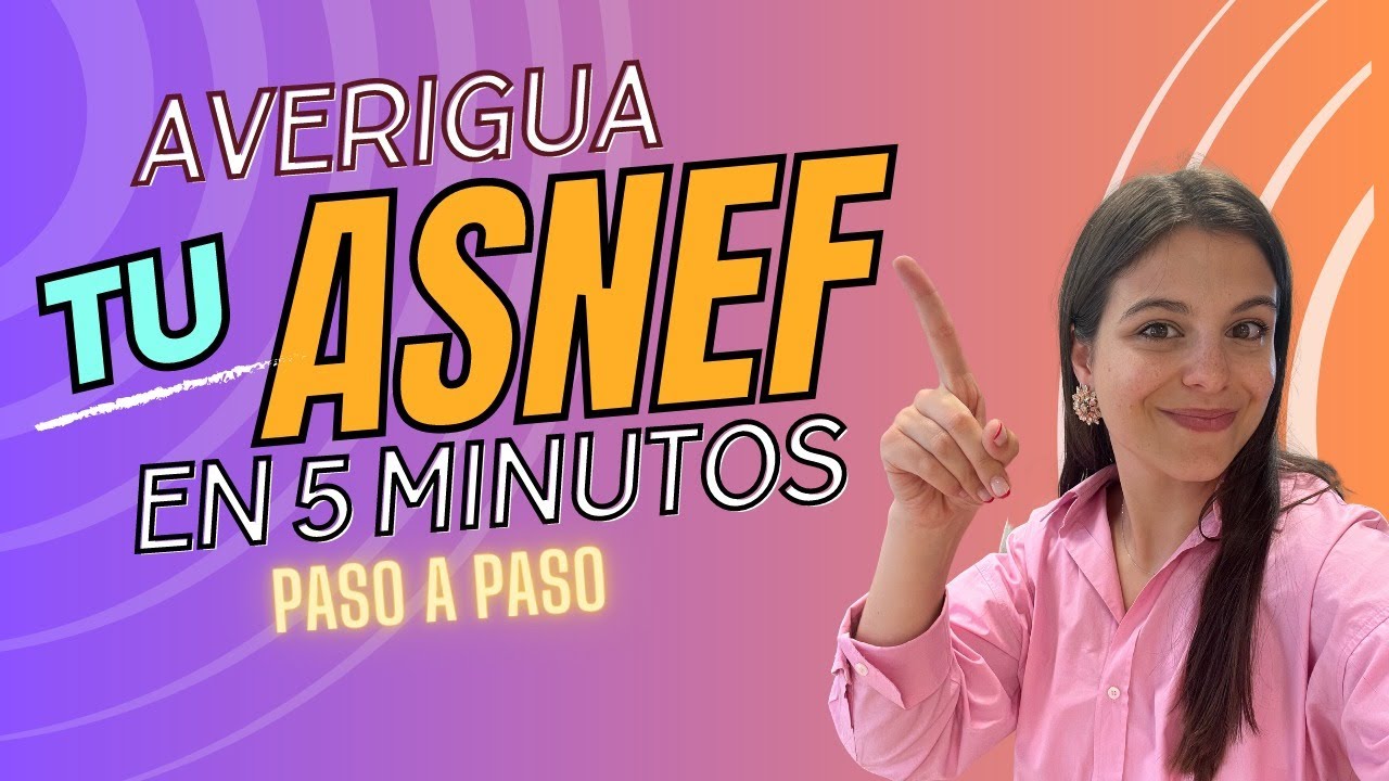 Averigua si estas en ASNEF en 5 minutos  😱⚠️ - Actualizado 2023