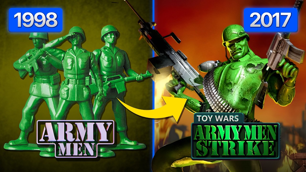 Evolution of ARMY MEN Games (1998-2017)