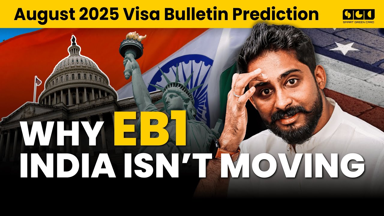 Why Isn't EB1 India Moving? : August Visa Bulletin 2025 Shocking Prediction