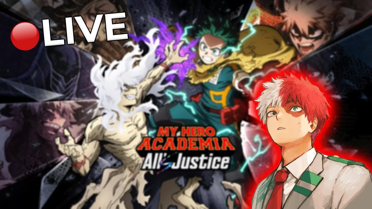 🔴MY HERO ALL JUSTICE ESTÁ AQUI! - Jogando pela primeira vez❗pix ❗discord ❗links