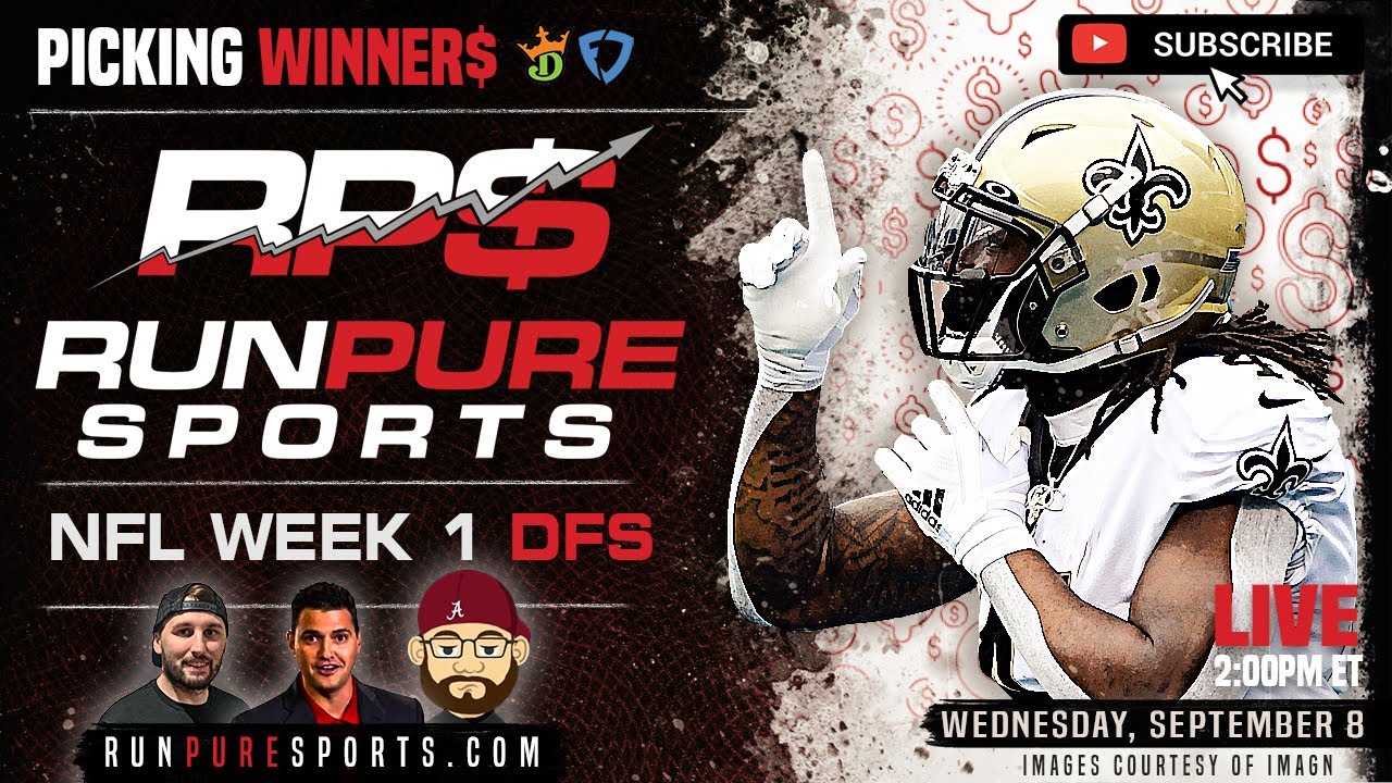NFL WEEK 1 DRAFTKINGS + VEGAS STRATEGY