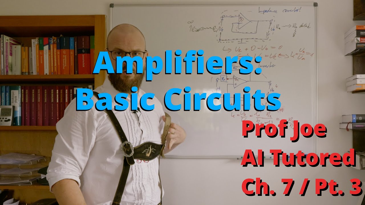 Measurement Amplifiers: Basic Amplifier Circuits and Their Usage - AI Tutored | Prof Joe