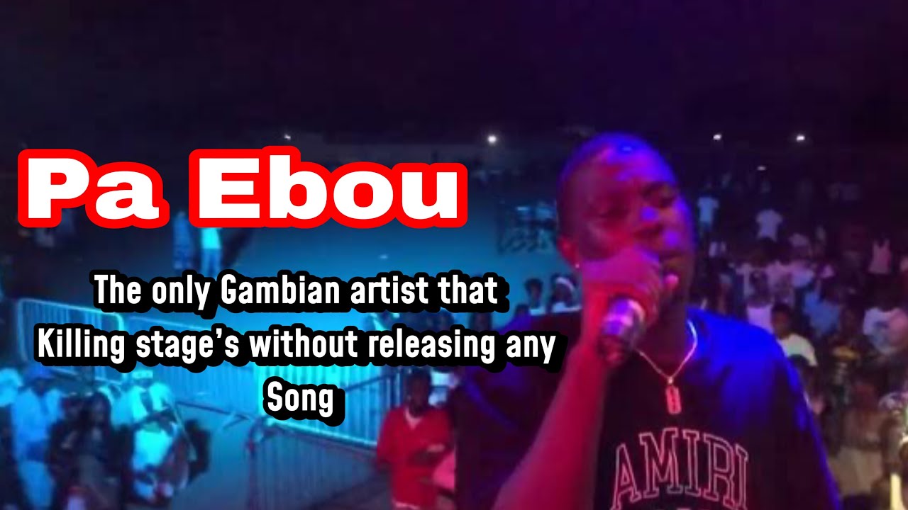 Pa Ebou’s Performance at ST Concert in Sinchu Alagie