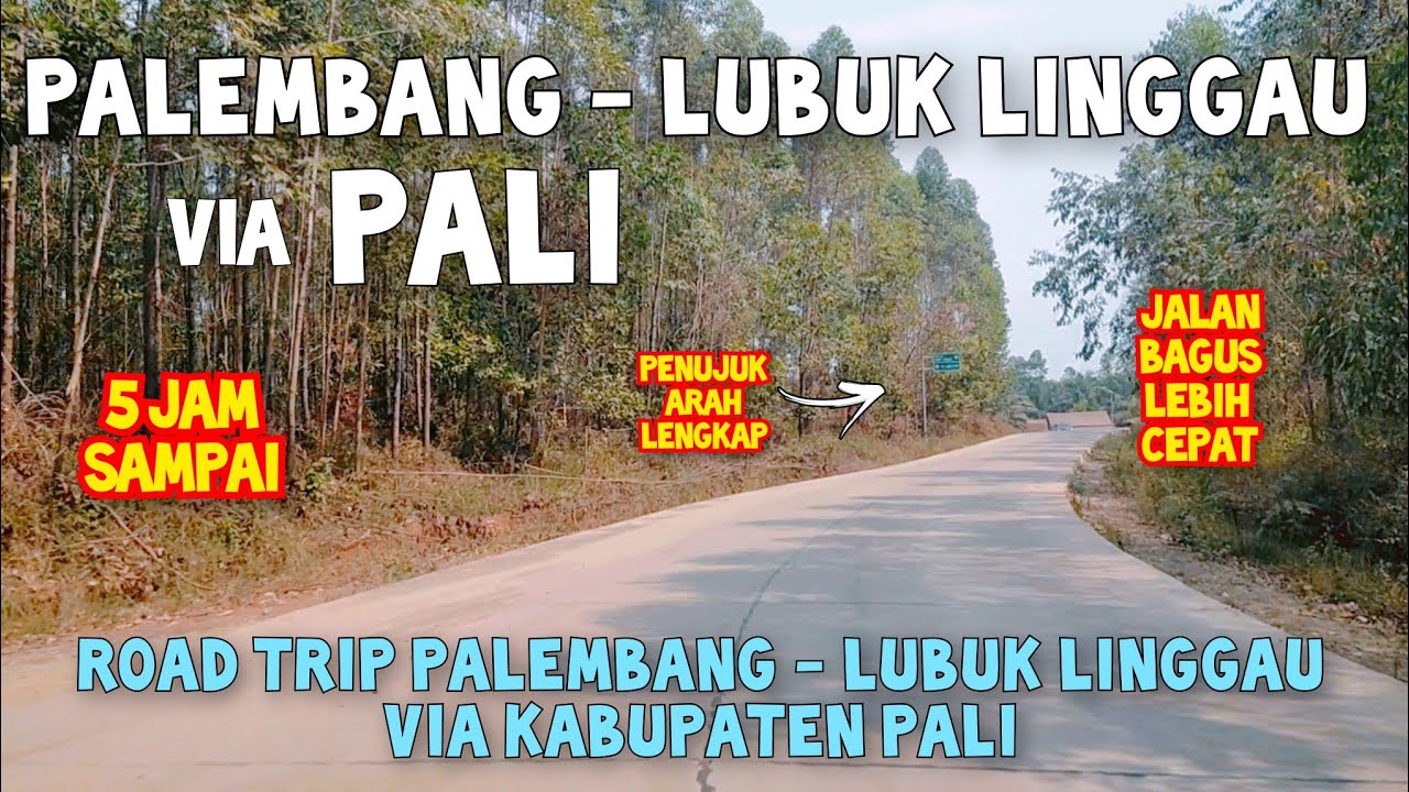 [Full] Melintas Lagi di Rute Tercepat Palembang - Lubuklinggau via Pali | Jalan Cor Baru Pali-Cecar