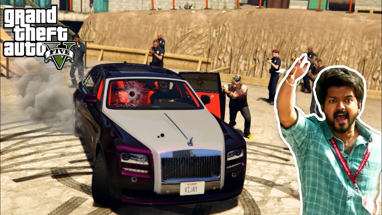 Finding THALAPATHY VIJAY'S stolen ROLLS ROYCE in GTA 5 | Tamil | #64