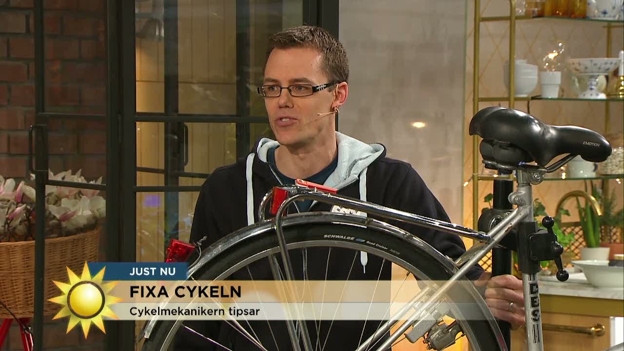 G&ouml;r din cykel v&aring;rfin! - Nyhetsmorgon (TV4)