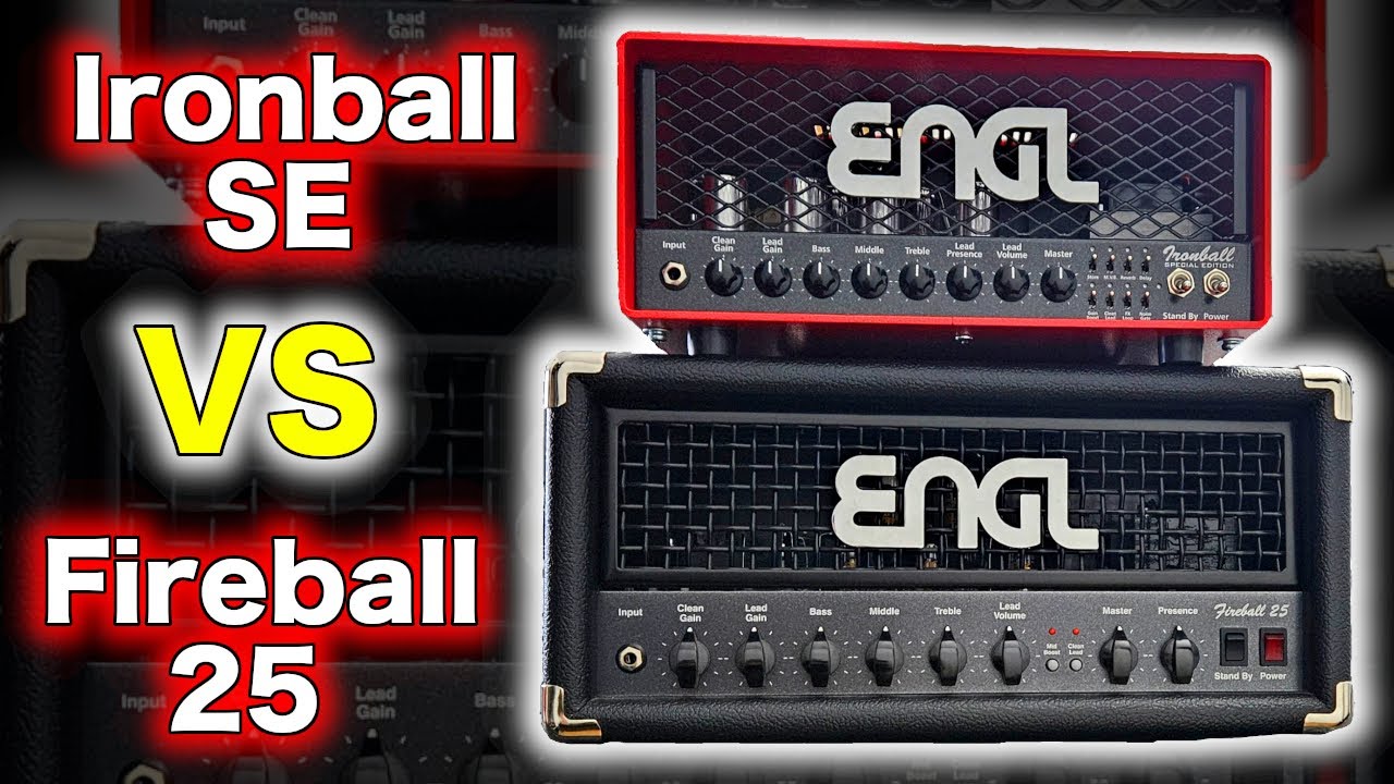 B.O.T.A. - ENGL Fireball25 против Ironball Special Edition