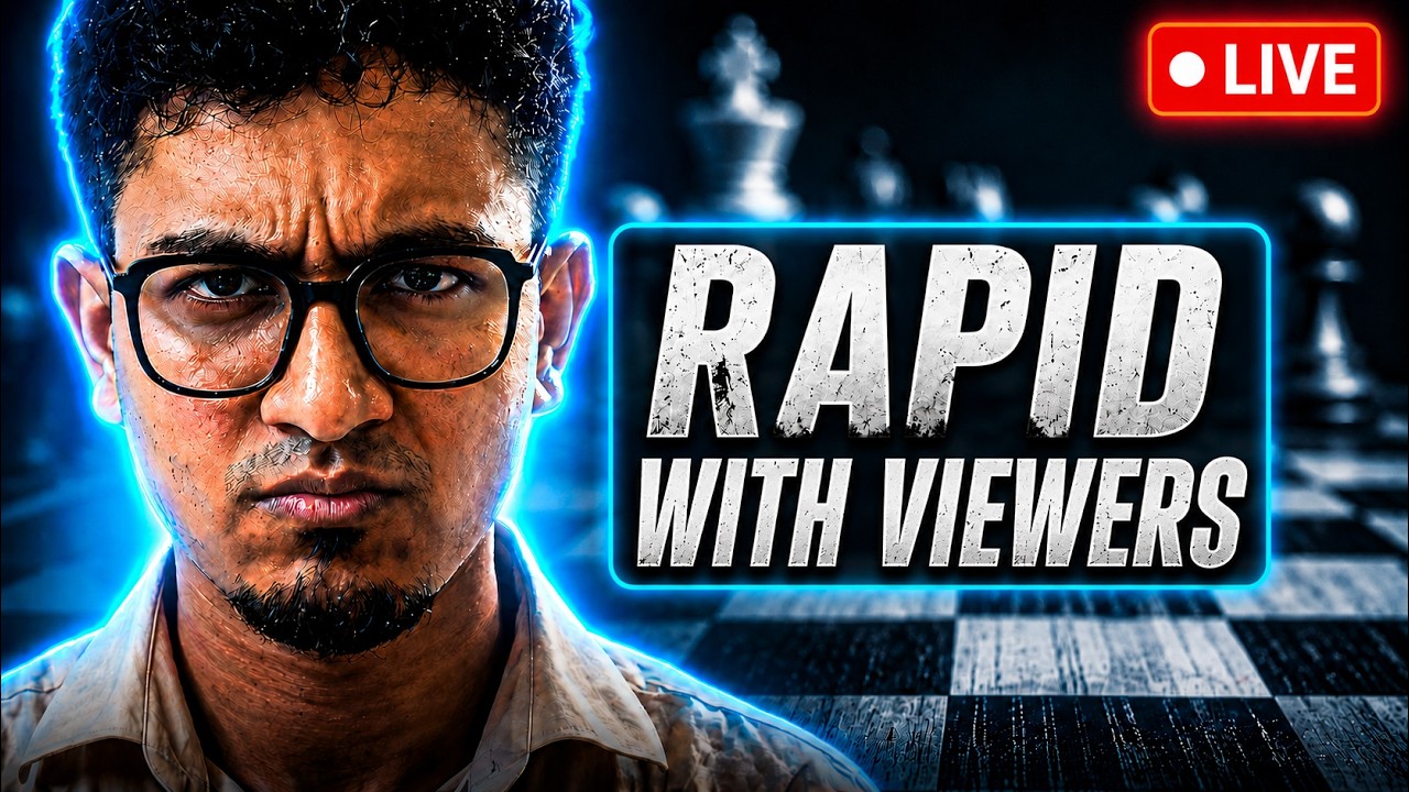 Rapid With Viewers | Live Chess.com Stream