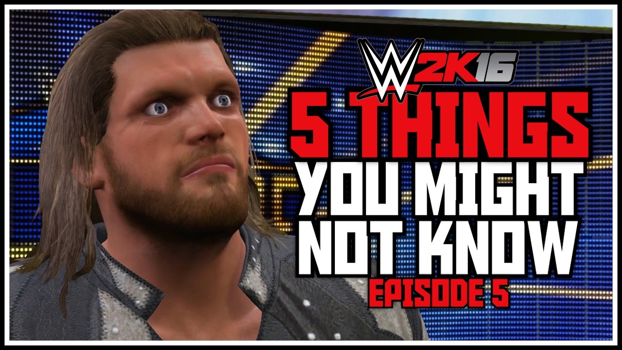 WWE 2K16 - 5 Things You Might Not Know! #5 (Super Spear, Hidden Additions & More!)