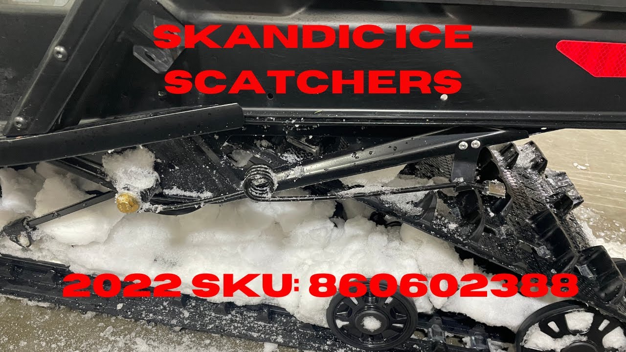 2022 skandic ice scratcher install and test