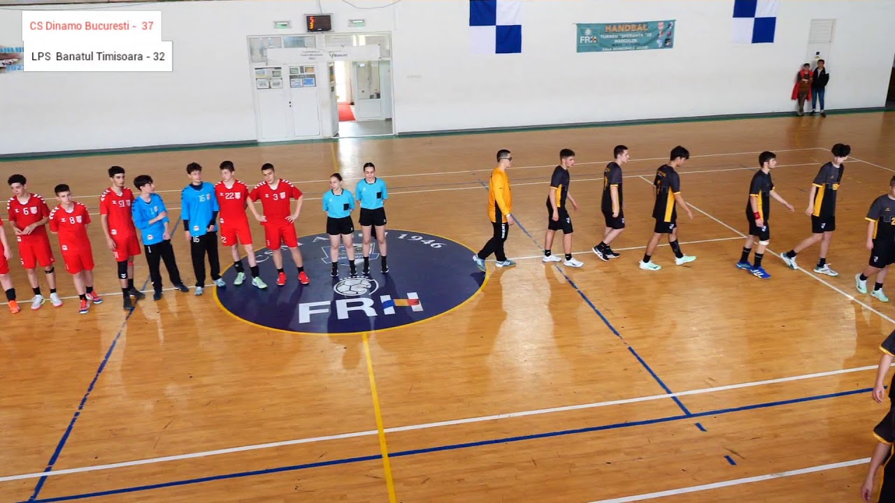 CS Dinamo București 37-33 LPS Banatul Timișoara, Turneu Speranță Juniori 3