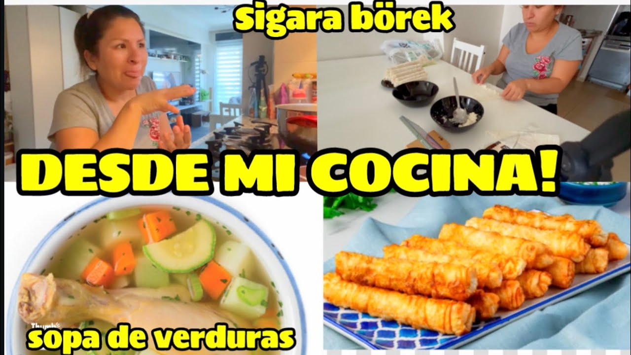 HABLANDO DESDE MI COCINA 🤪 / PREPARAMOS 2 RECETAS 🇹🇷🇵🇪