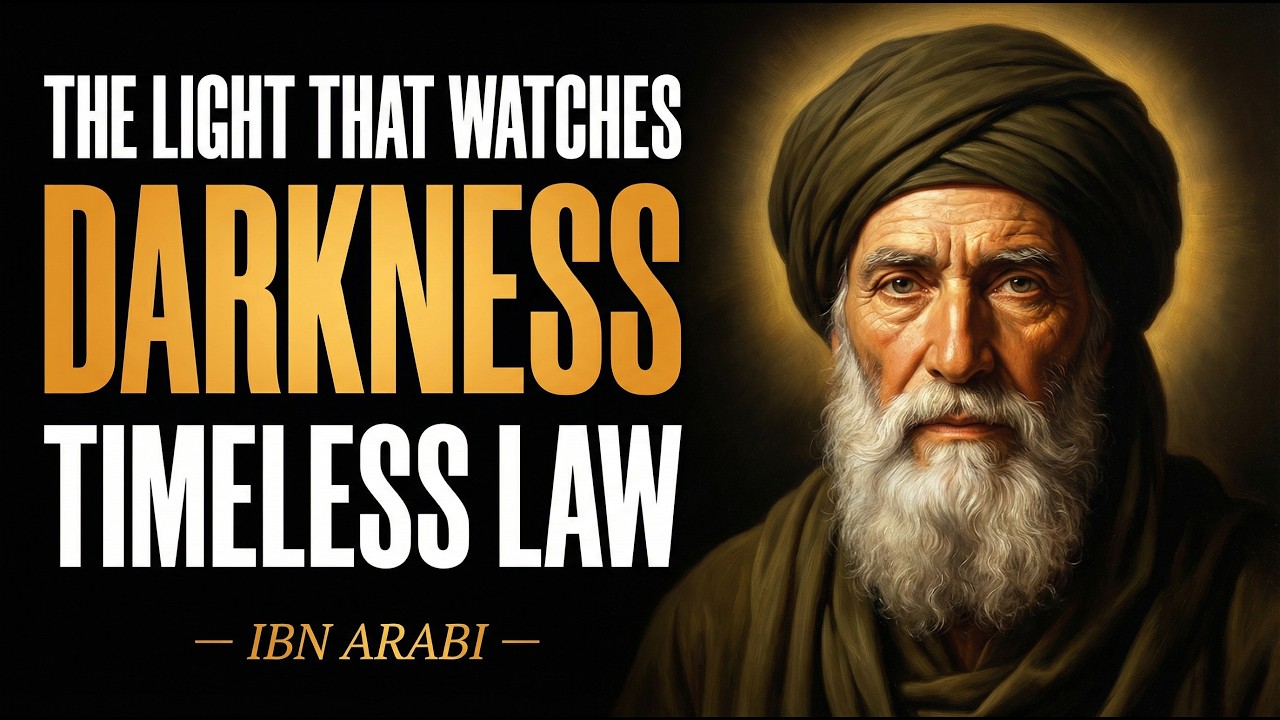 The Light That Watches Darkness – Ibn Arabi’s Timeless Law