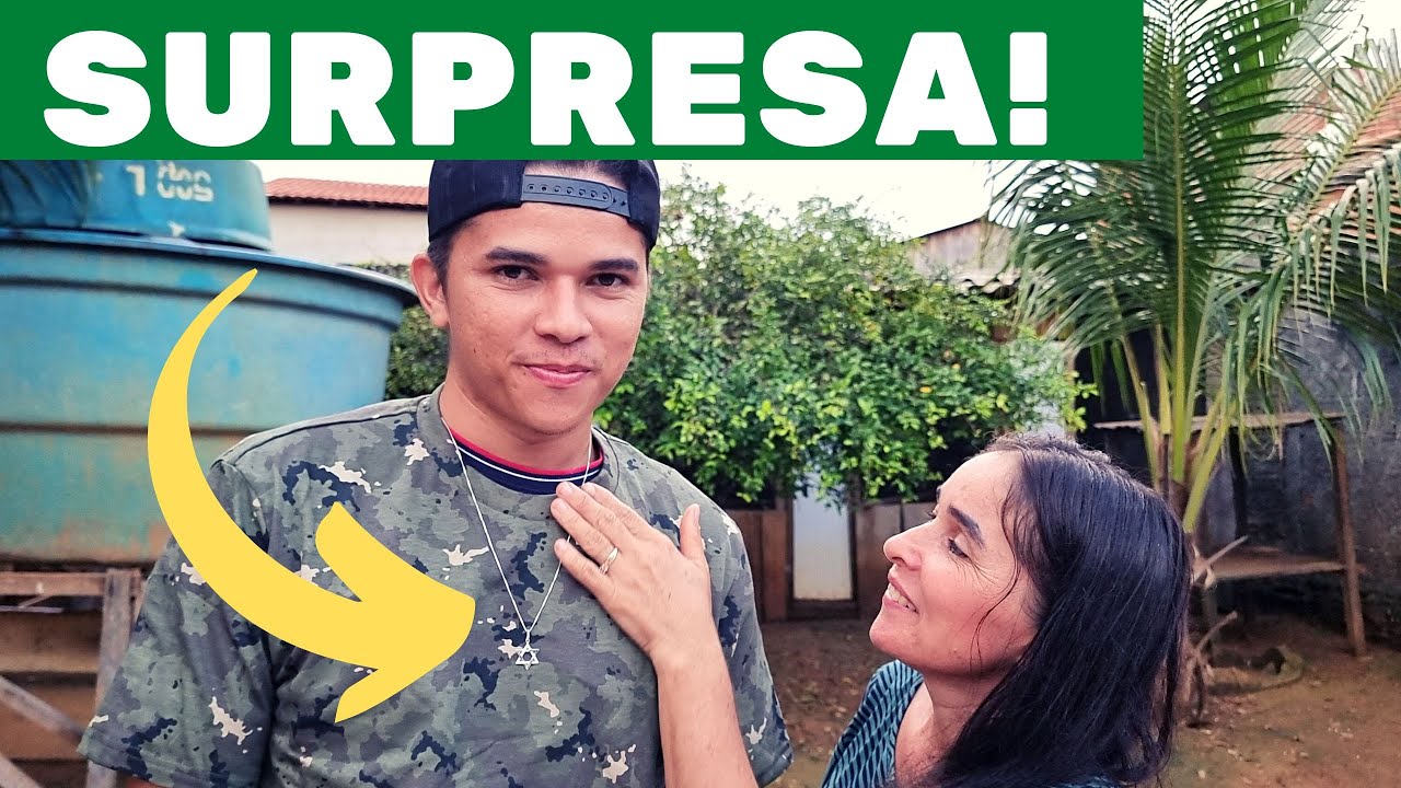 MÃE FICOU SURPRESA COM TANTOS PRESENTES PRA NOSSA FAMÍLIA ❤️