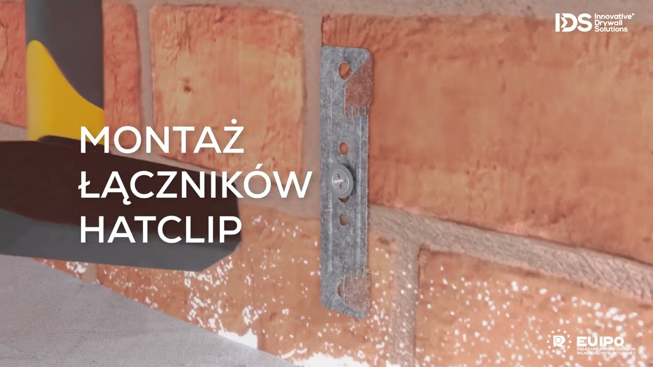 System okładzin ściennych HatClip - instrukcja montażu