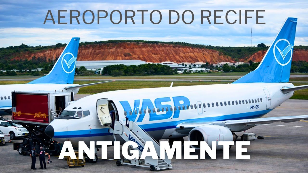 CENAS RARÍSSIMAS DO AEROPORTO DO RECIFE NA DÉCADA DE 90