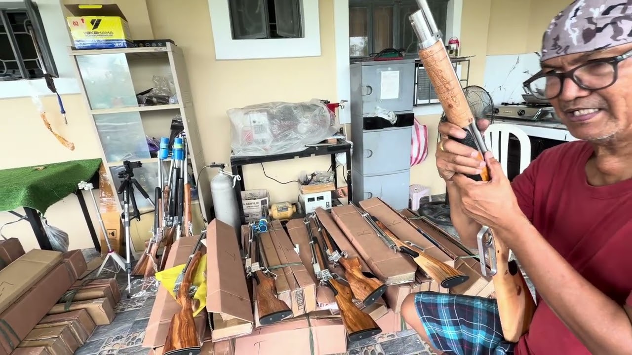 JR & AL-J  UNIT ,UPGRADED CO2 Airguns. Dec.12’25.(0906) 195 5863 