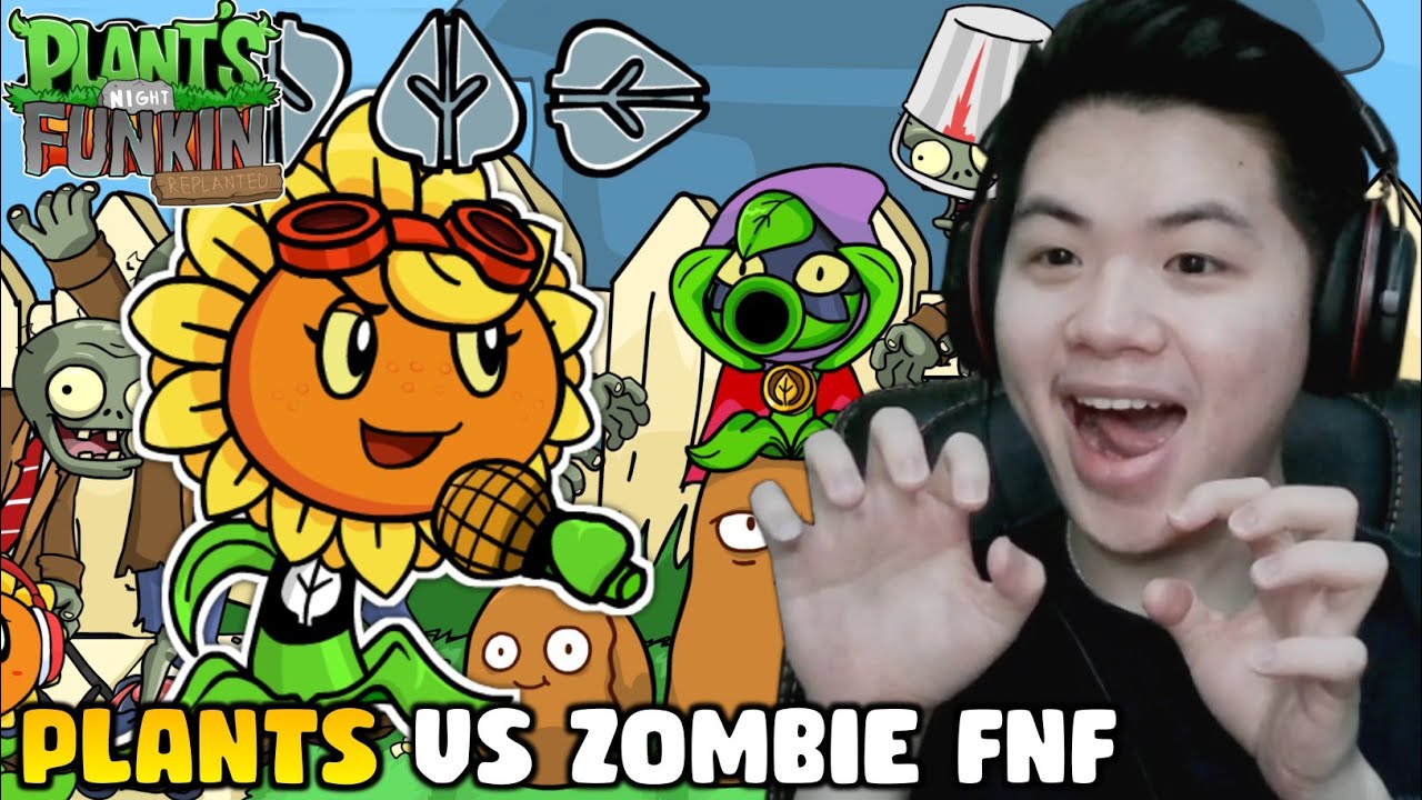 PLANTS VS ZOMBIE BERTARUNG DI DUNIA FNF!! | Crazy Dave - Plant's Night Funkin Replanted