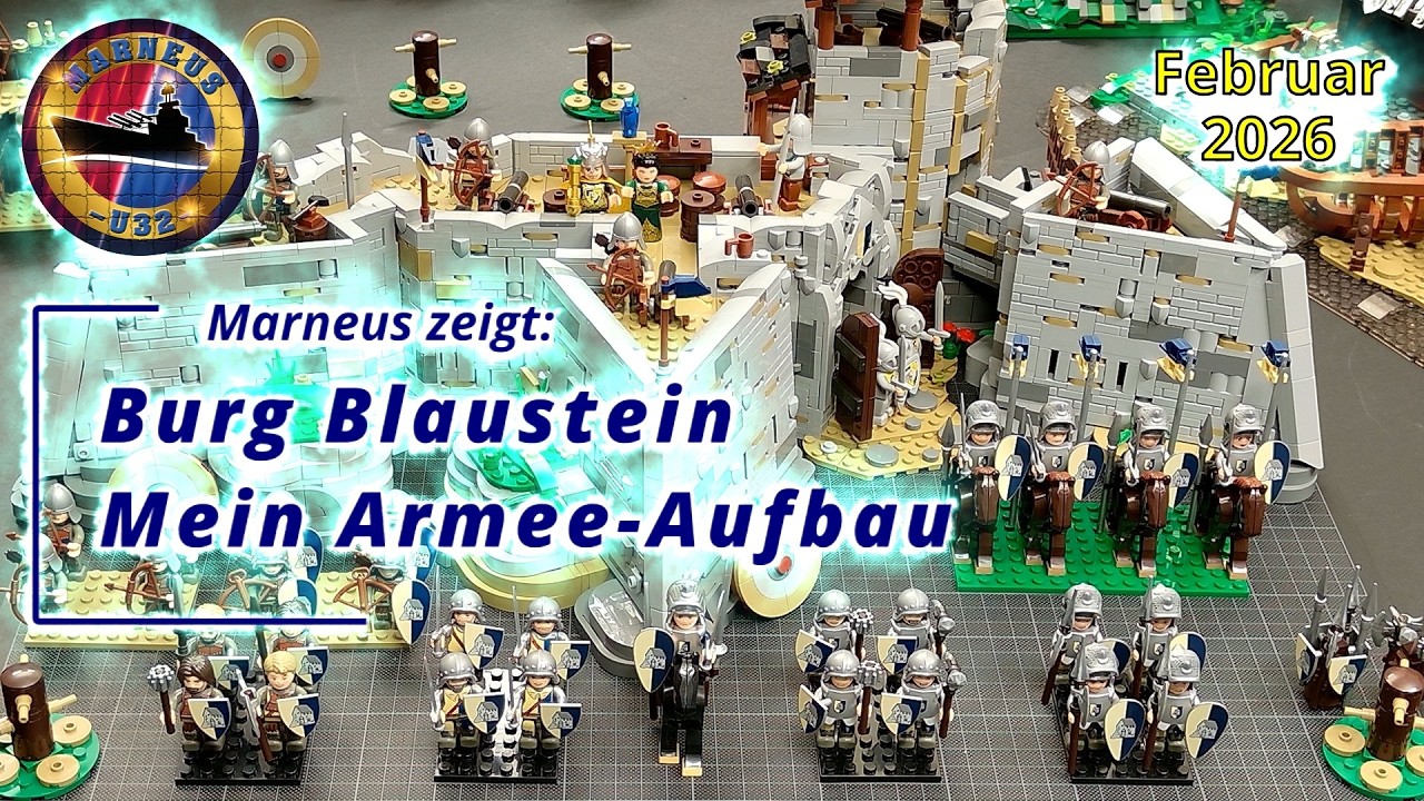 Marneus zeigt - Burg Blaustein - Meine neue Armee ist endlich bereit zum Einzug in die Burg!