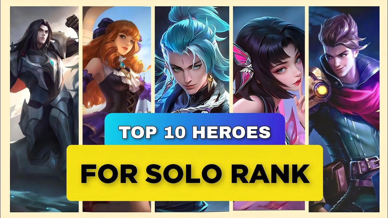 TOP 10 BEST Heroes for SOLO RANK Push in 2026 ( Season 40 ) | Moba Legends #moba5v5 #mobalegends5v5