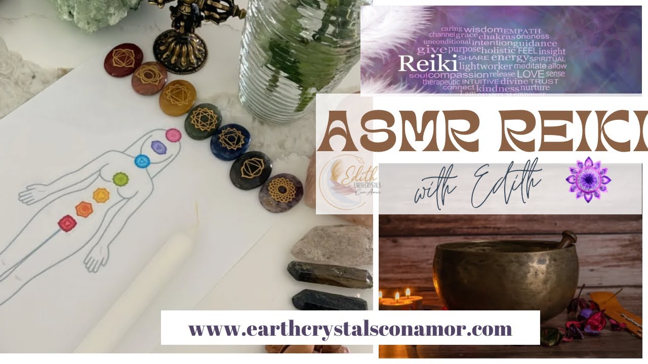 ASMR REIKI |Release stuck emotions|Crystal healing| hand movements🌀🌿🥚