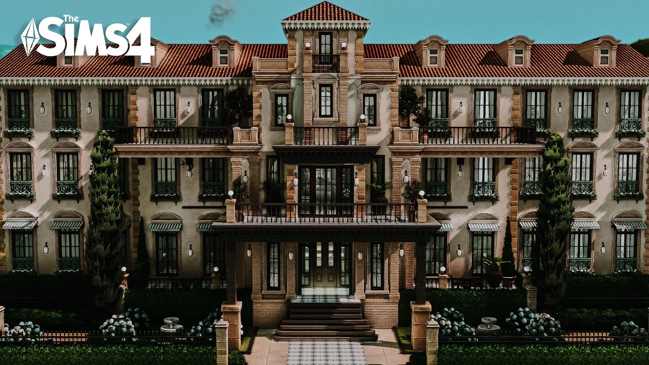 Tartosa Grand Hotel ♥ The Sims 4: Speed Build // CC