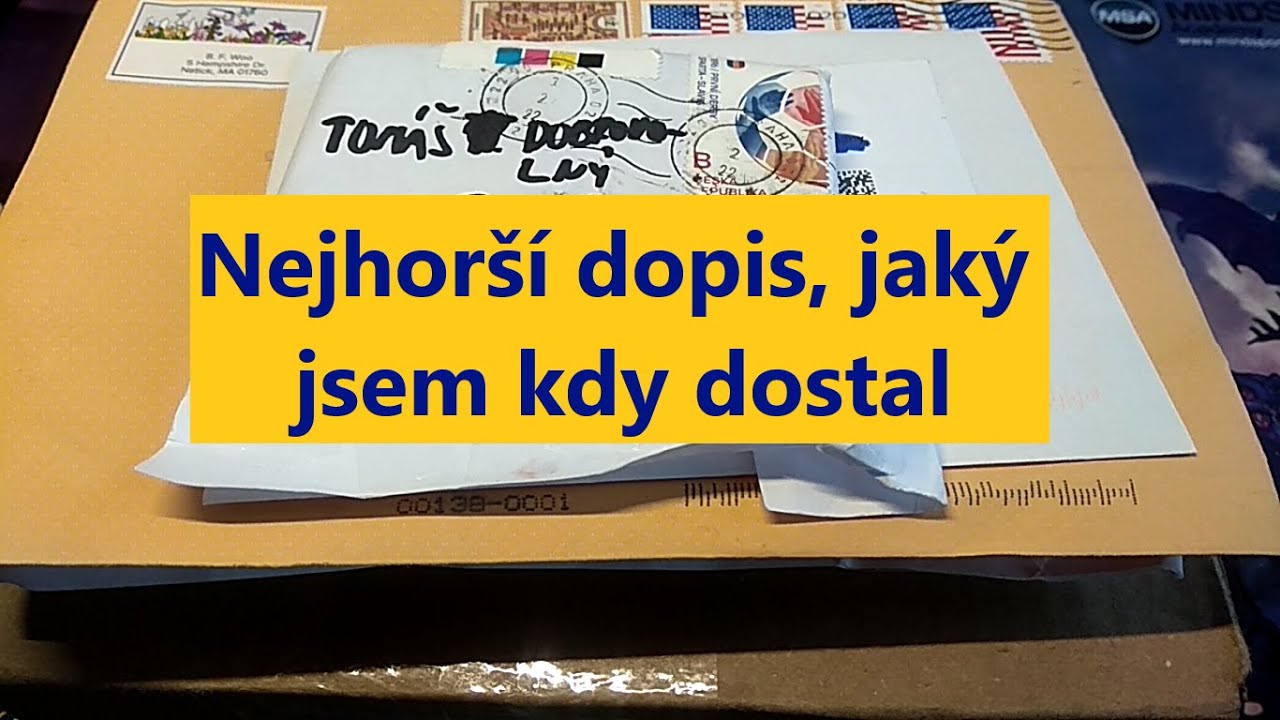 THE WORST LETTER THAT I HAVE EVER RECEIVED - SOCCER - TENNIS