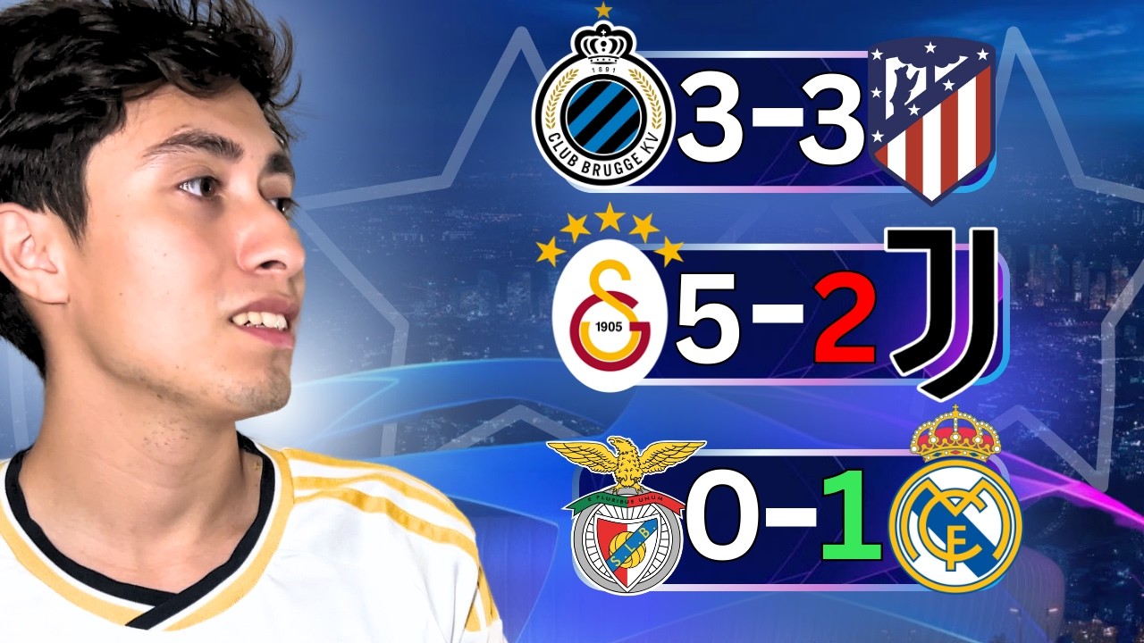 The Champions League keeps delivering and VINI KEEPS DANCING OF JOY! | CL reaction