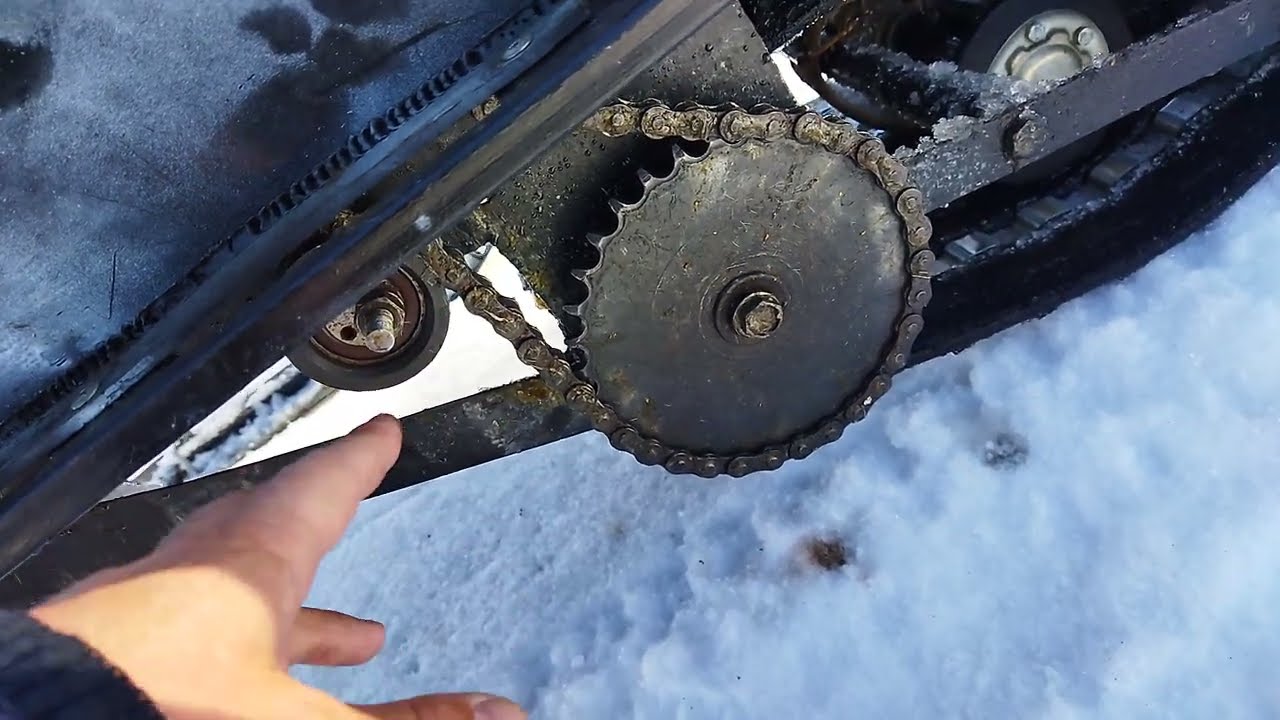 Самодельный снегоход!закрытие сезона!итоги эксплуатации!