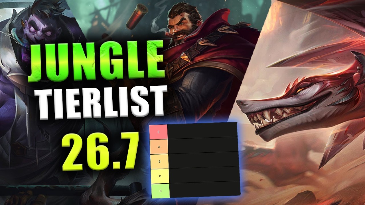 Jungle Tier List 26.7 - NEW ITEM META
