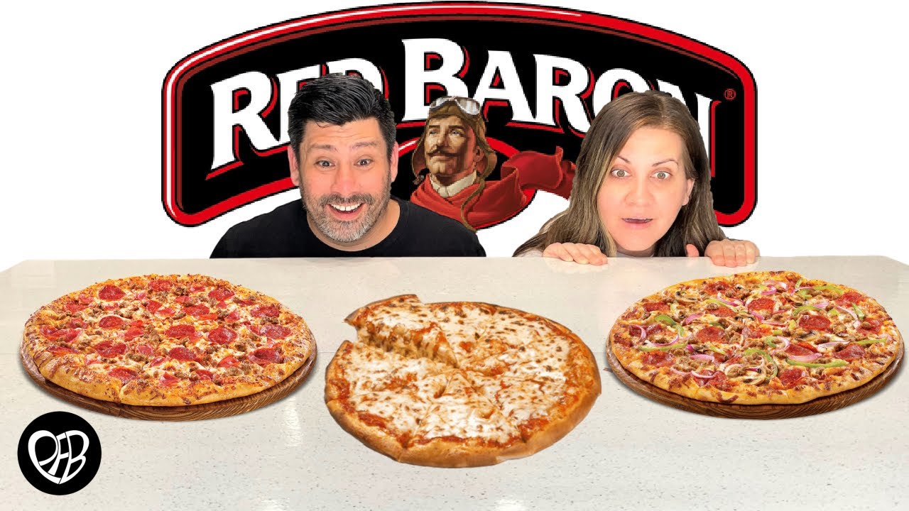 THE ULTIMATE RED BARON FROZEN PIZZA TASTE TEST!