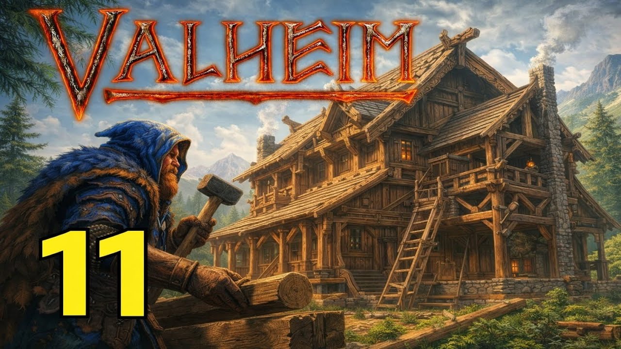VALHEIM #11 - nueva CASA