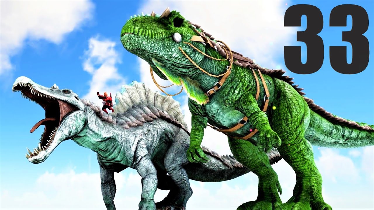 AMAZING ARMORED SPINO & ARMORED GIGANOTOSAUR! | ARK ETERNAL ARK SURVIVAL EVOLVED MODDED E33