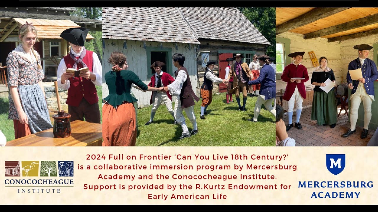 2024's Can you live 18th Century?