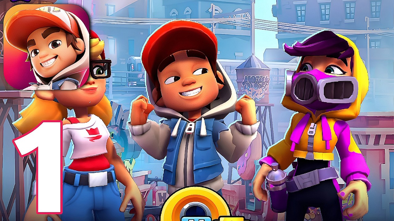 Subway Surfers City - Gameplay Walkthrough Part 1 - Tutorial (IOS/ANDROID)