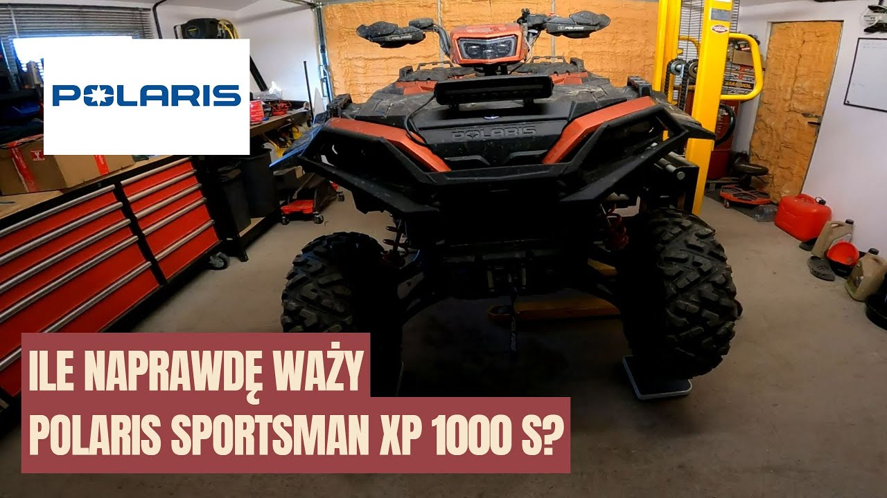 Ile waży POLARIS Sportsman XP 1000 S ?