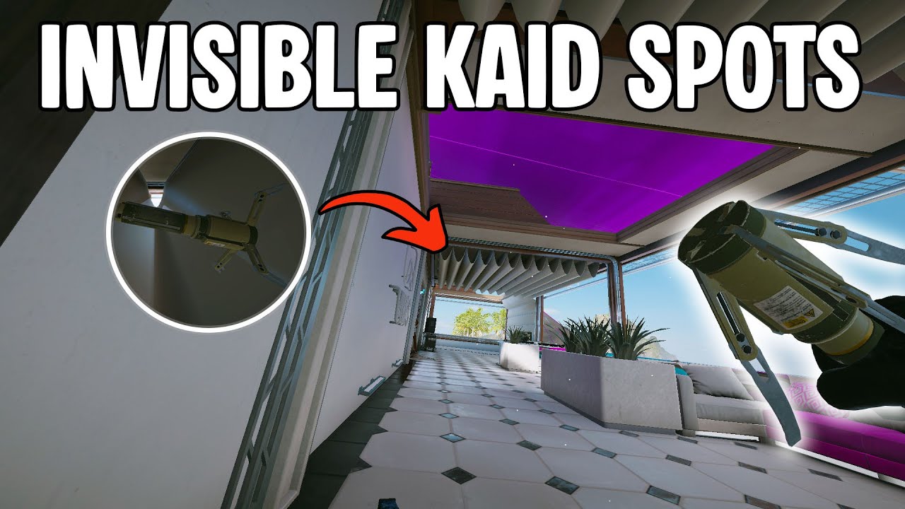 The BEST Kaid Spots For EVERY Map - Rainbow Six Siege X