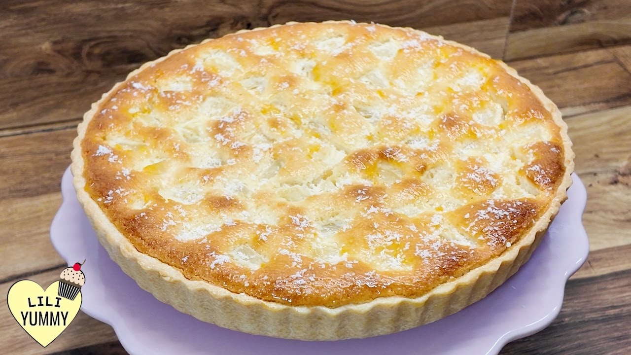 TARTE ANANAS COCO RECETTE FACILE ET RAPIDE! SAVEUR TROPICAL #recette #tarte #coconut #recipe